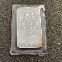 1 Unze Silber Schweiz Credit Suisse ovp