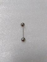 EDELSTHAL ZUNGEPIERCING;;NICKELFREI