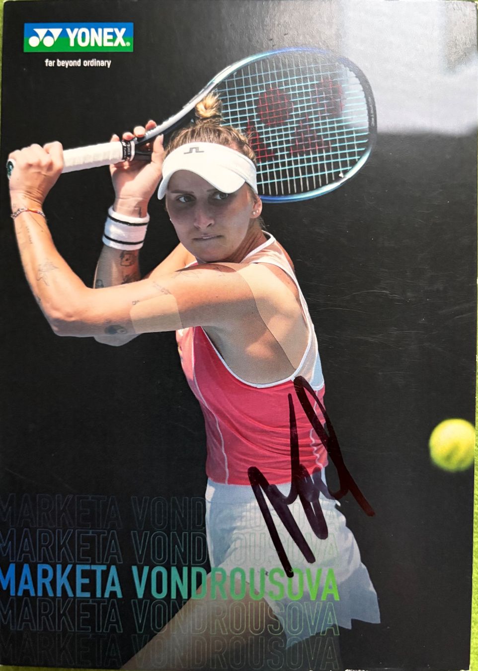 Autografi: Marketa Vondrousova Autogramm – Usato da Suhr venduto da tim_wd9t