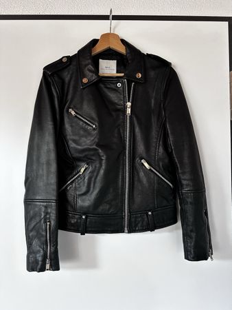 Schicke Lederjacke von Mango, Grösse S, neuwertig!