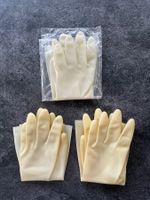 DELI Natur-Latexhandschuhe für manuelle Arbeiten - 3 Paar