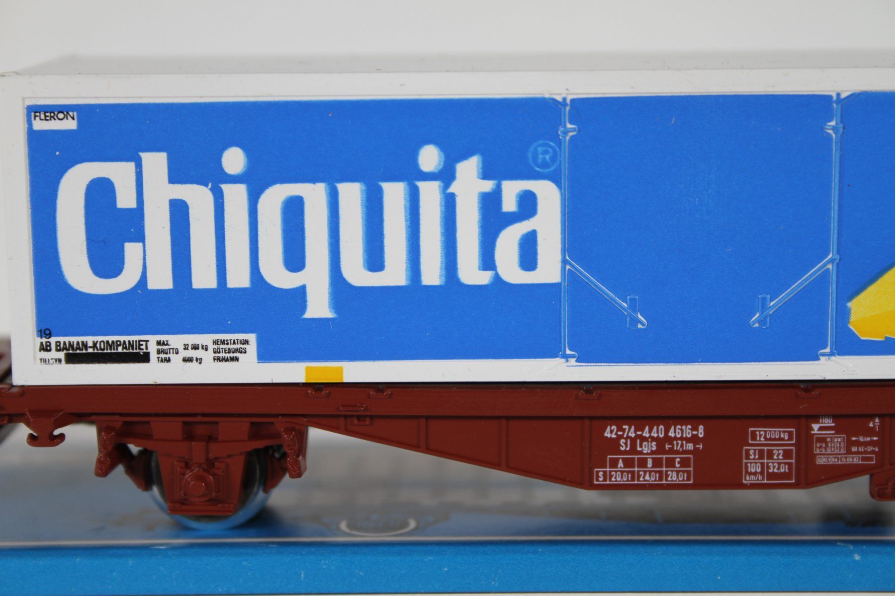 Märklin Modelleisenbahnen: Märklin Sj Containerwagen Chiquita – Gebraucht aus Triesen von cor_62ts 1