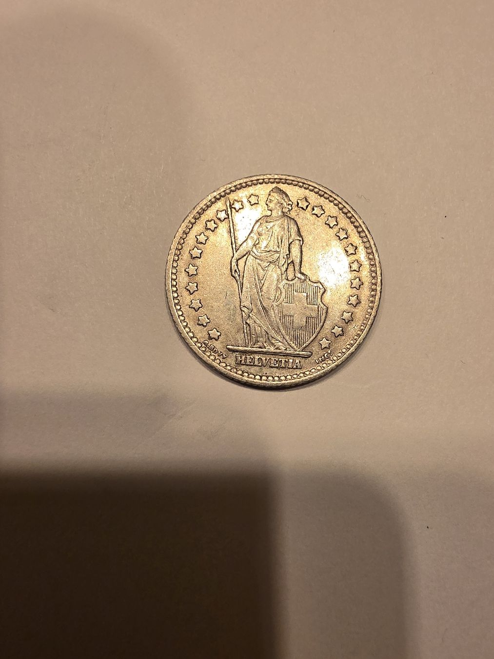 Tutti le monete: pièce 1chf 1955 – Nuovo (secondo la descrizione) da Fribourg venduto da yan_z5fr 1