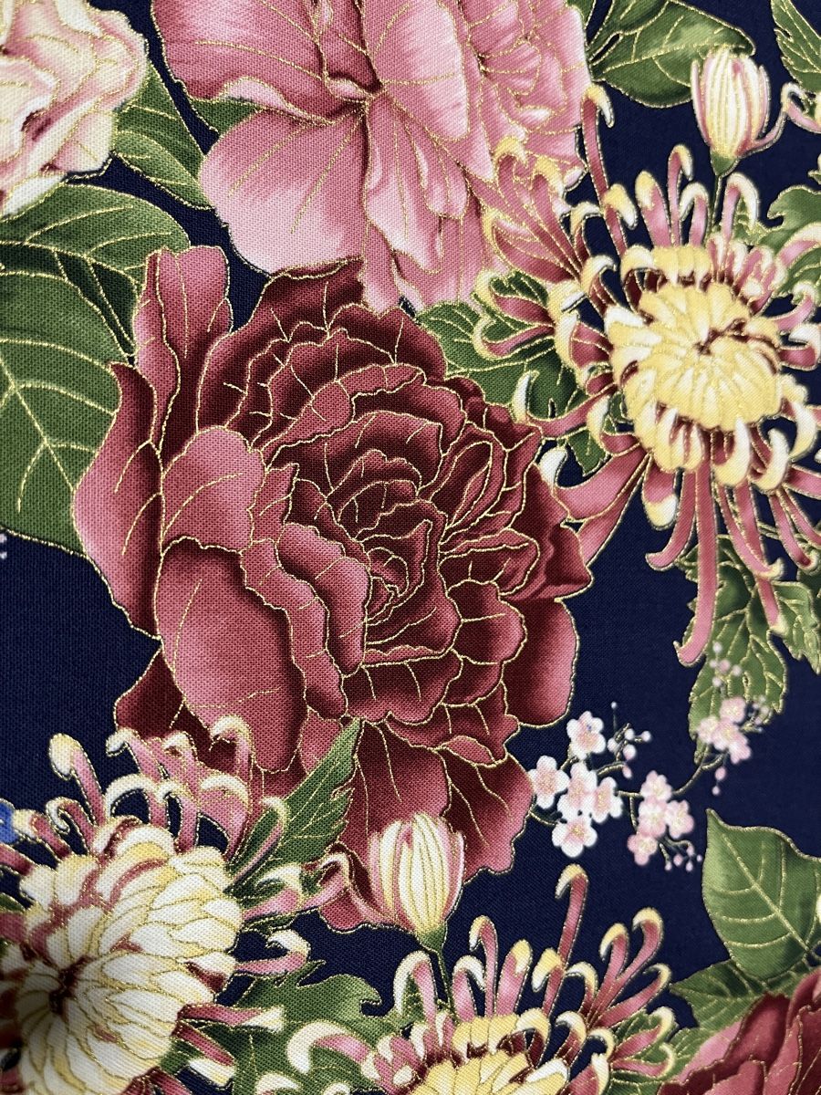 Stoffe: Patchworkstoff 2 er Set bunte Blumen – Neu (gemäss Beschreibung) aus Seuzach von KreativmitStoff 3