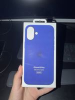 Coque silicone Apple pour iPhone 16 Plus avec MagSafe