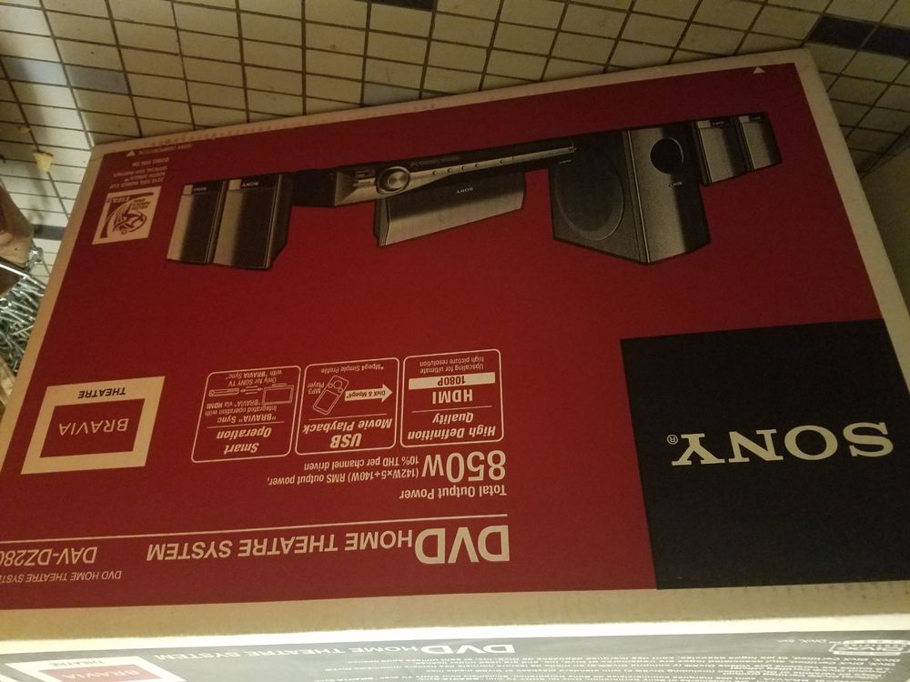 Sony DAV-DZ280 5.1. Heimkino System neu | Kaufen auf Ricardo