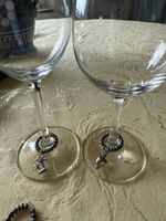 Partyhit Glasmarkierer/Charms,Handgefertigt, 12 Stk.,TOP!