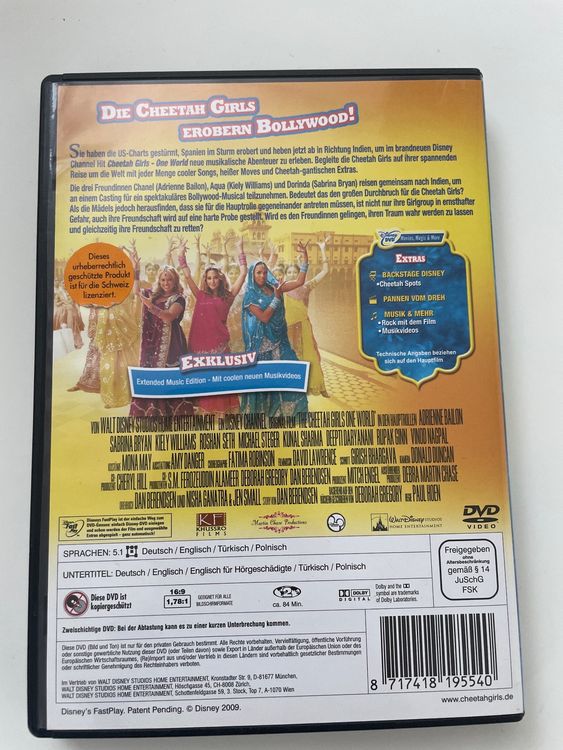Cheetah Girls One World (Extended Music Edition) Kaufen auf Ricardo