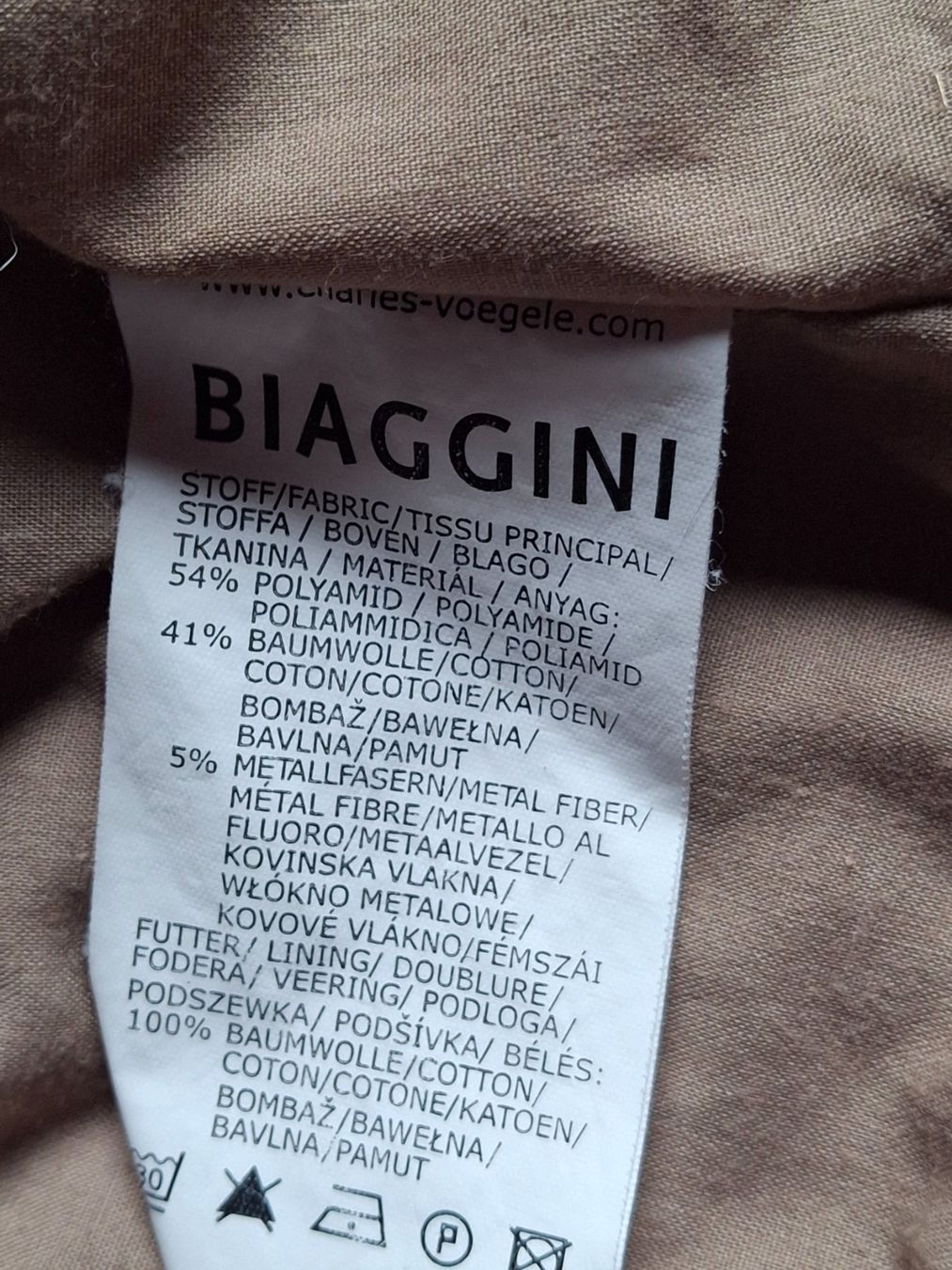 Jacken: Veste - blouson taille 46 marque Biaggini 41% coton – Gebraucht aus Villiers von san_jn5w 7