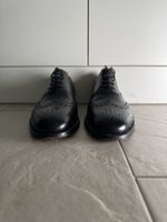 Shoepassion Herren Full-Brogue Schwarz Gr. 8 , 42.5