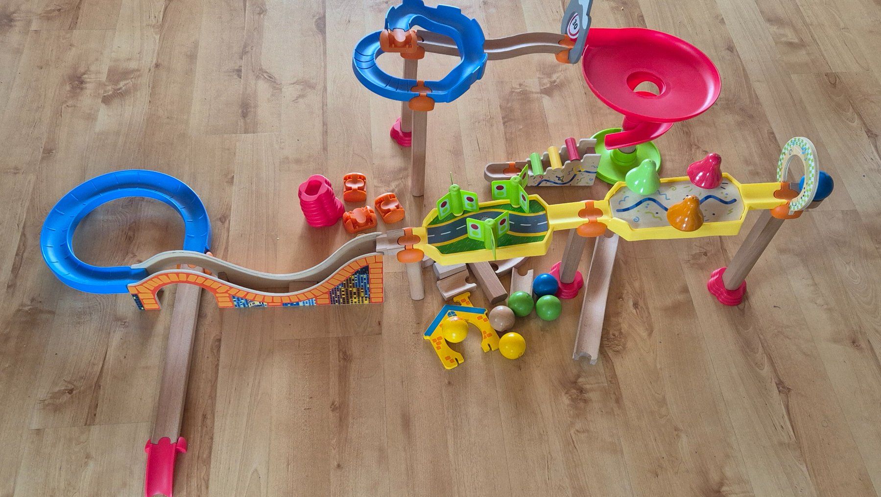 Spielzeuge: Holz Kugelbahn diverse Teile – Gebraucht aus Weisslingen von ajnosa56 3