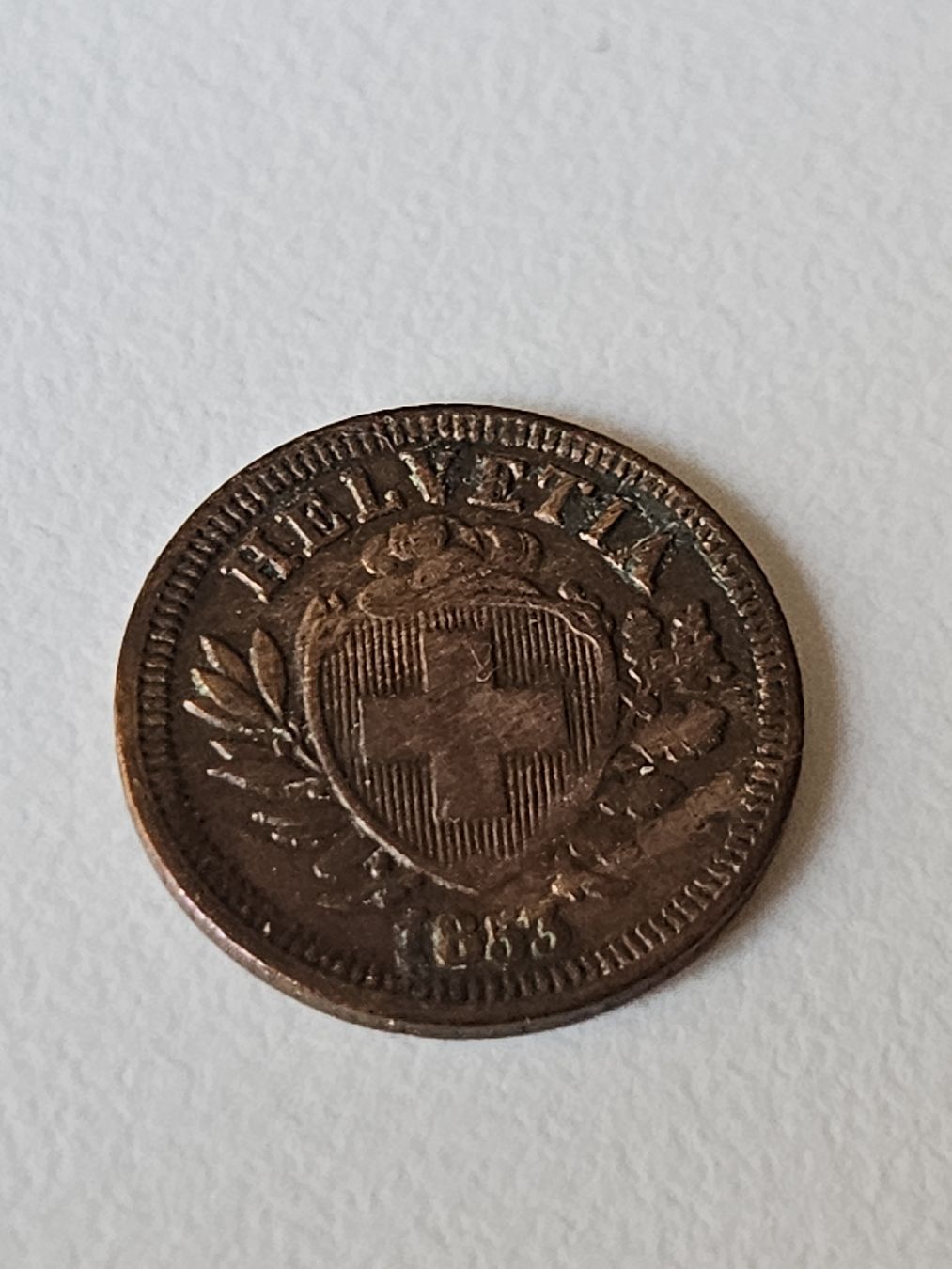 Tutti le monete: 1 Rappen 1853 – Usato da Pfäffikon ZH venduto da Melibol