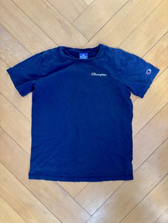 T-shirt Champion vintage bleu marine taille M 13/14 ans