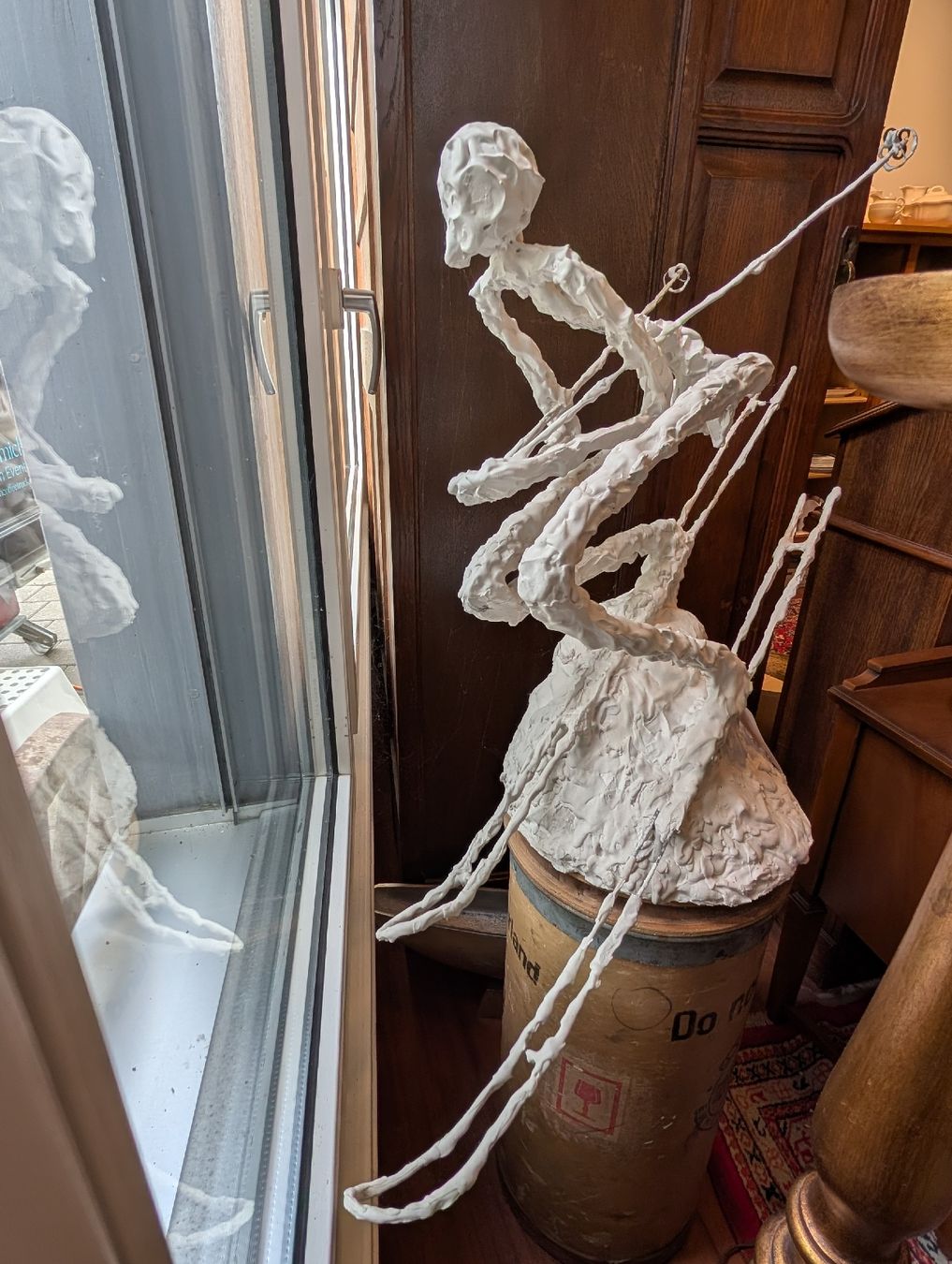 Skulpturen & Statuen: Skulptur von Skifahrer Ernst Horat – Gebraucht aus Adligenswil von karinma