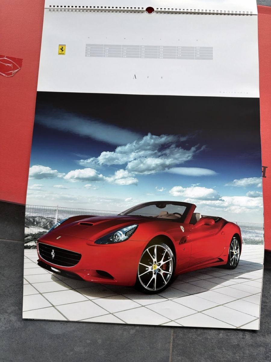 Ferrari Calendari: Original Ferrari Kalender 2010 – Usato da Wolfwil venduto da Rolex1 4