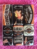 Harley davidson biker magnetset