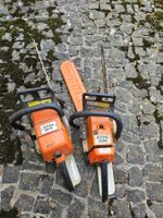 2 Stihl-Motorsägen (vermutlich defekt)