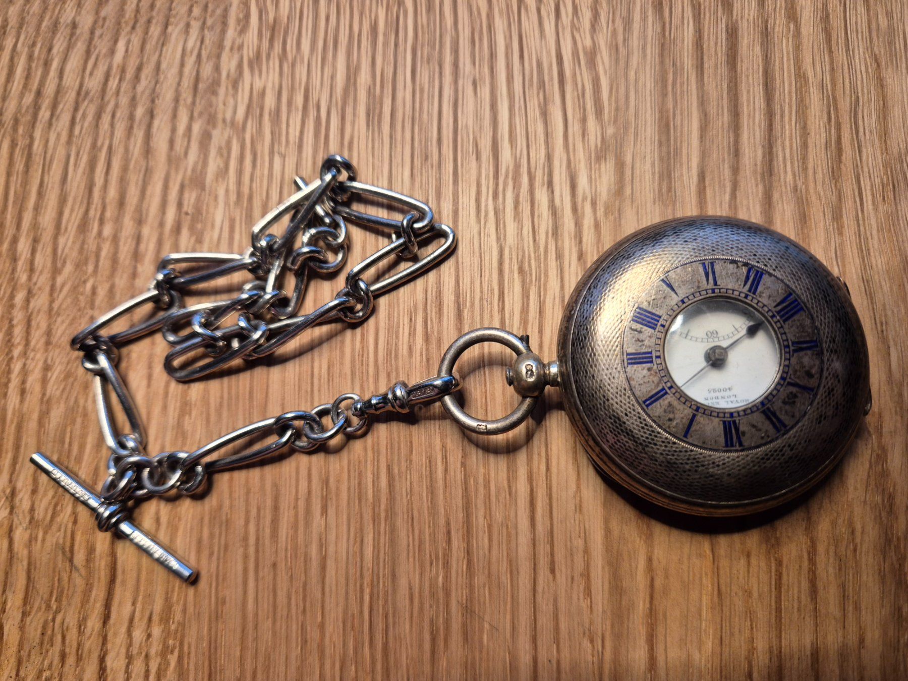 Altri accessori per orologi: Taschenuhr antik, mit Kette – Usato da Binningen venduto da Masc61 6