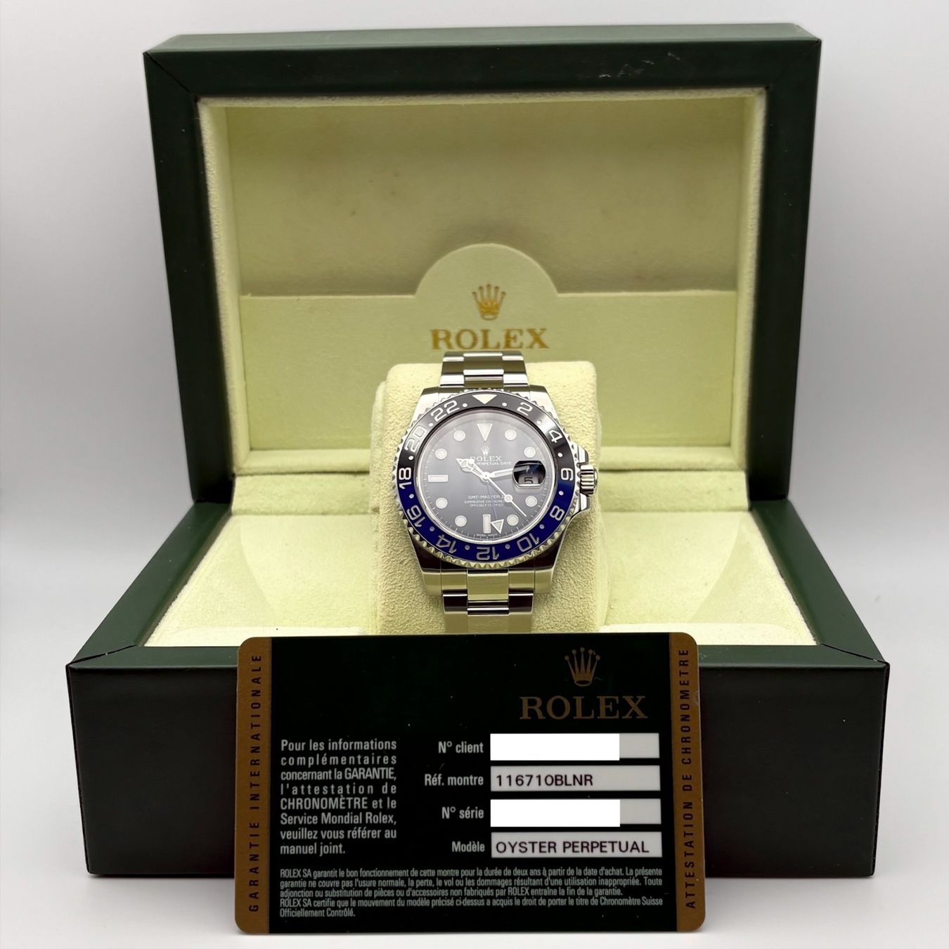 Rolex Orologi: Rolex GMT-Master II Batman, Full Set, Full Links, 2014 – Usato da Tuttwil venduto da watchmaster2025 5