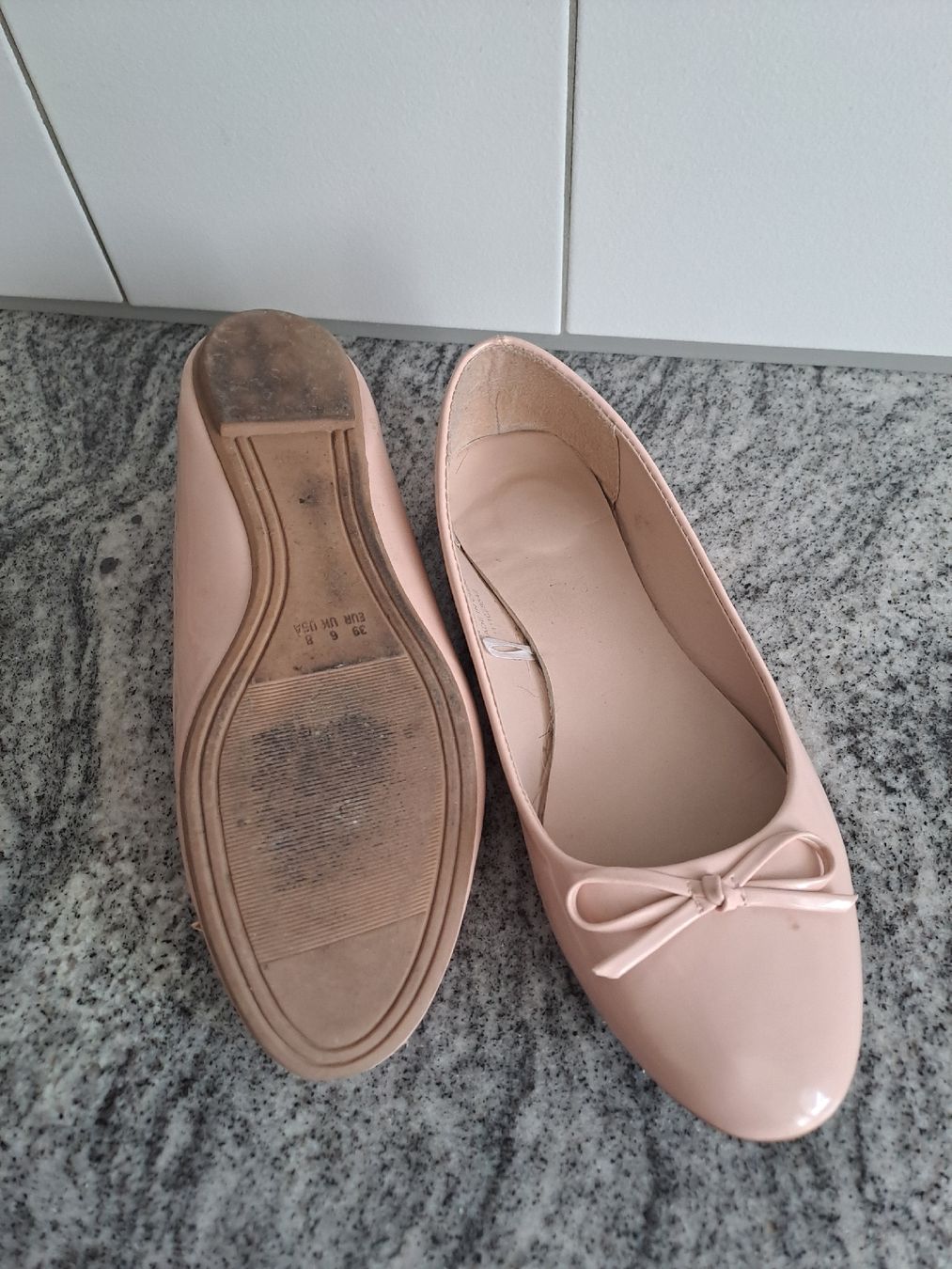 Scarpe da donna: Ballerinas Rosé Grösse 39 gebraucht – Usato da Rickenbach LU venduto da bishiida 1