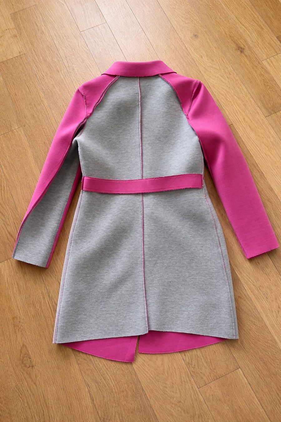 Cappotti: Pink-Grauer Wendemantel Gr. S/M – Usato da Männedorf venduto da phi_5pvk 1