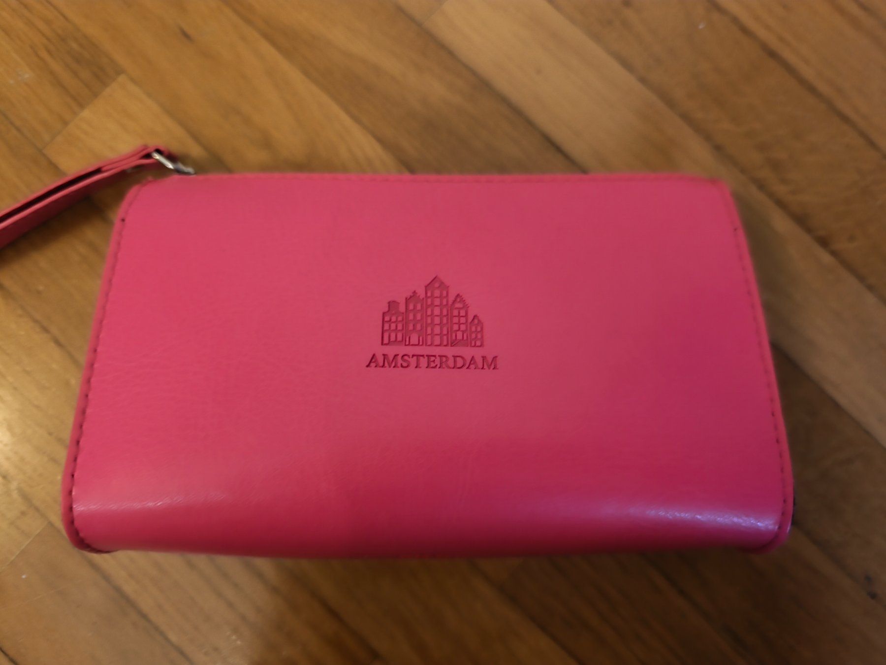 Custodie per cosmetici: Damen  Necessaire Makeup Pink "Amsterdam" Vegan Leather – Nuovo (secondo la descrizione) da Uster venduto da zebralino