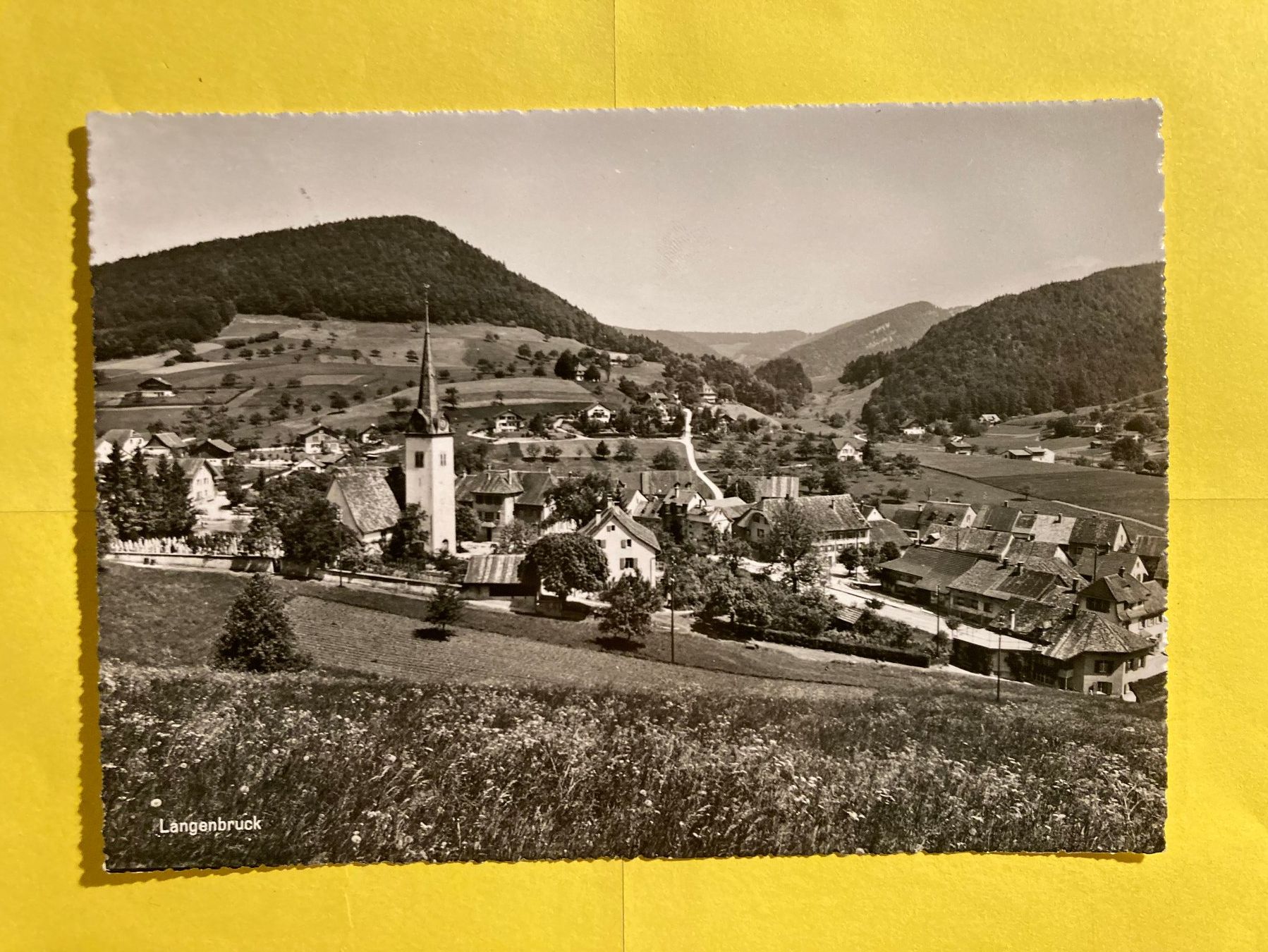 Cartoline postali: AK  Langenbruck ,16. V. 56 - 12 . – Nuovo (secondo la descrizione) da Grabs venduto da paggi01