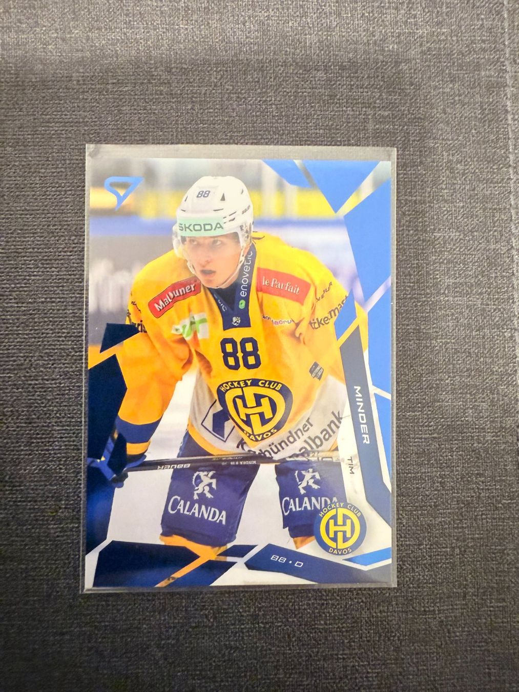 Sportzoo Carte collezionabili: Sportzoo Tim Minder HC Davos – Usato da Burgdorf venduto da Sports_Cards_3400