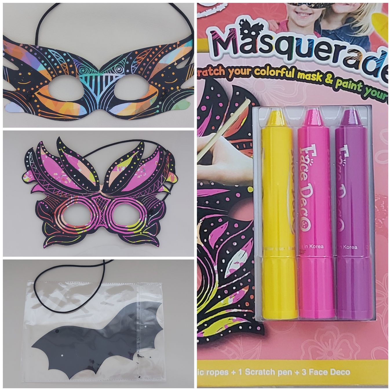 Maschere: Festival / Festmasken 4er Set – Nuovo (secondo la descrizione) da Wabern venduto da Irakene