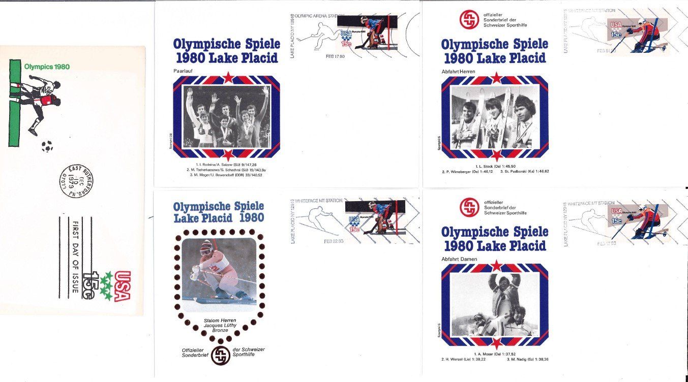 Tous les timbres: 21 Belege Olymoiade 1980 – D'occasion à Bellach par qsearch 1