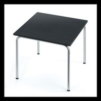 2 Tische – L&C Stendal Akiro Table 80x80 cm schwarz