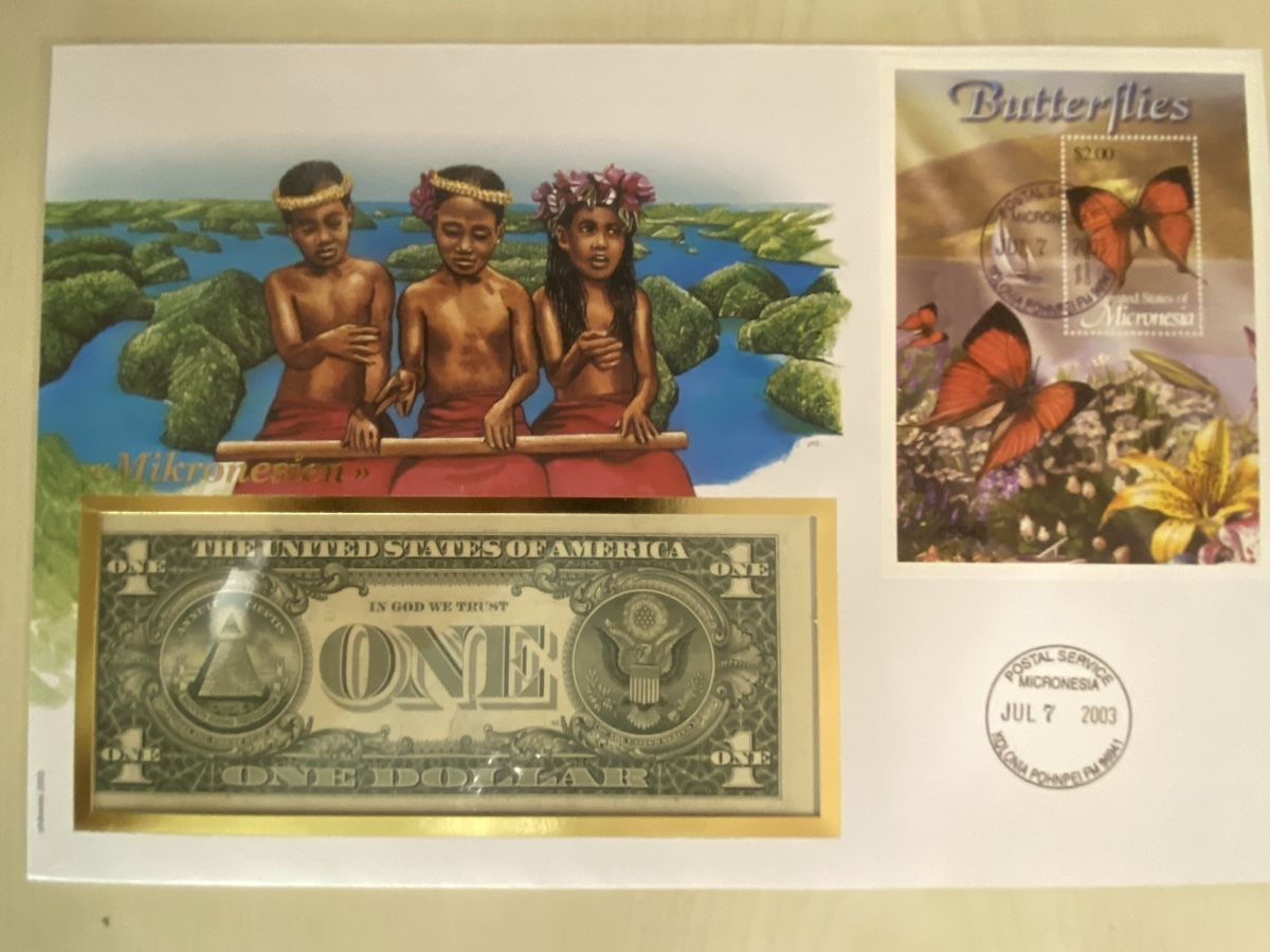 Banconote: Banknotenbrief Micronesia – Nuovo (secondo la descrizione) da Muralto venduto da Alex1912