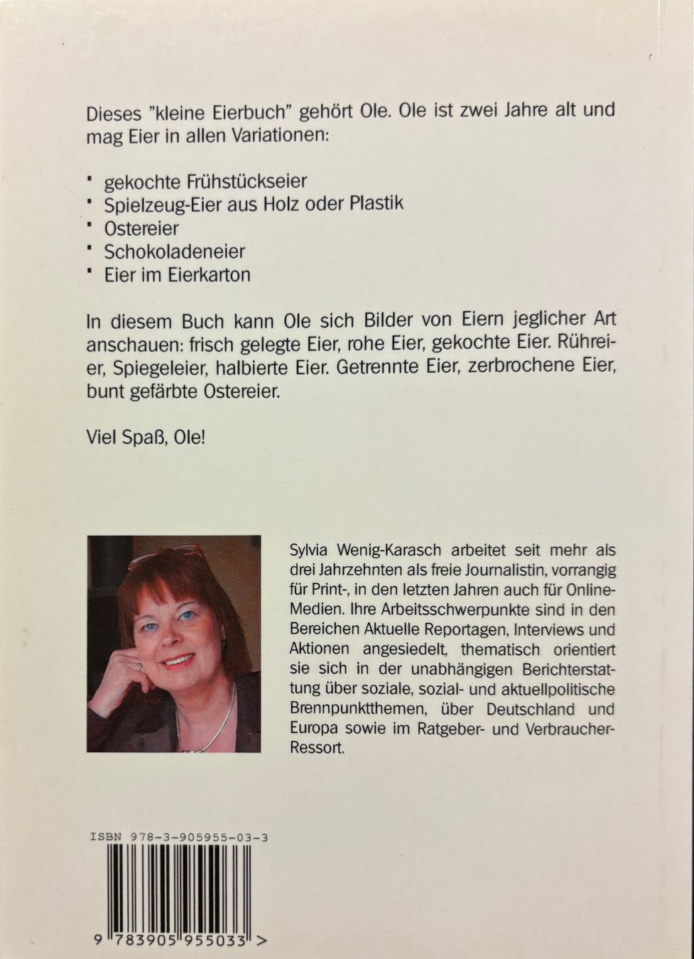 Libri: Oles kleines Eierbuch – Nuovo (secondo la descrizione) da Sarnen venduto da Livres 1