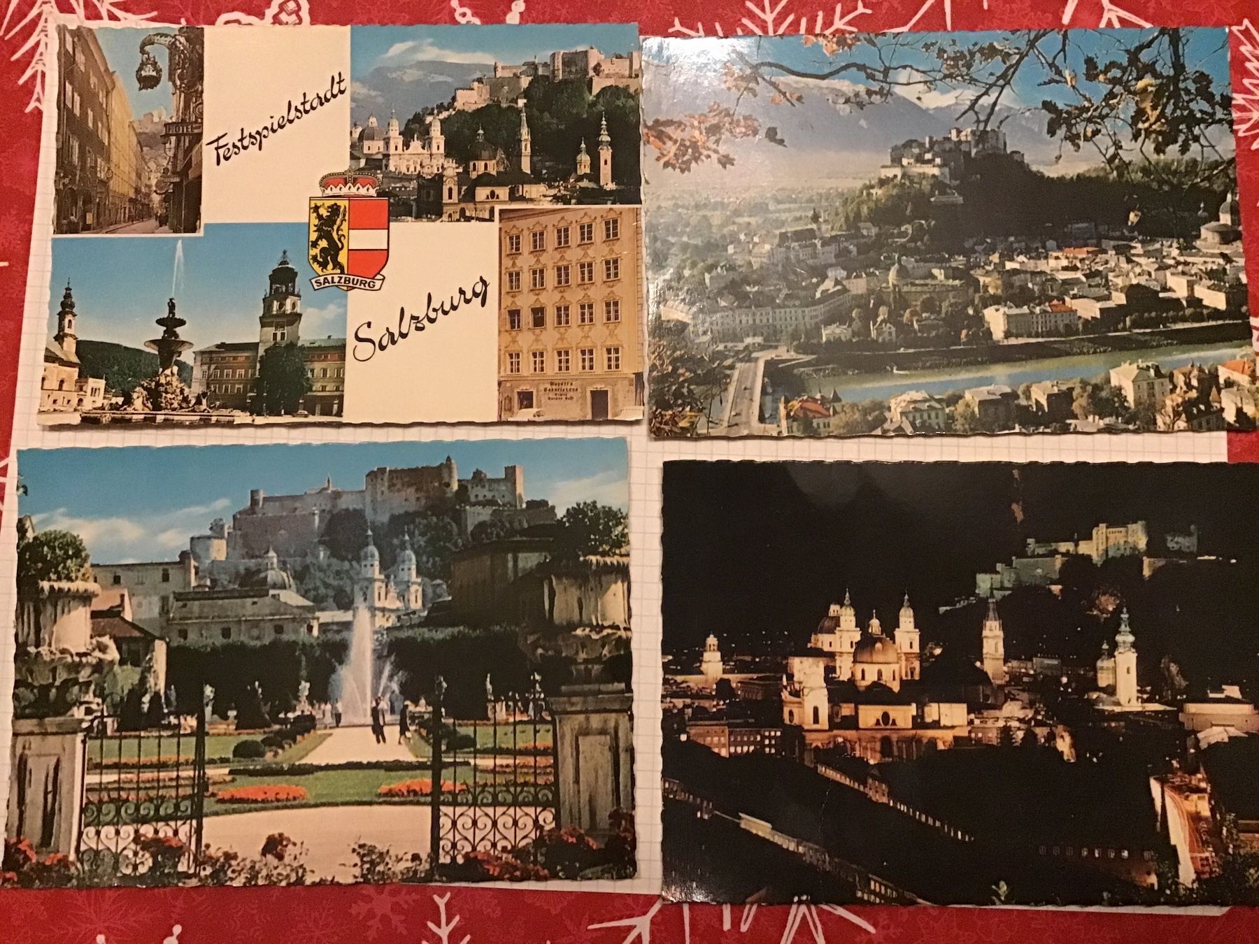 Cartes postales: 4 Postkarten von Salzburg – D'occasion à Scherzingen par Starseller62