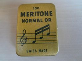 Boîte d'aiguille Meritone pour gramophone - Grammophonnadeln