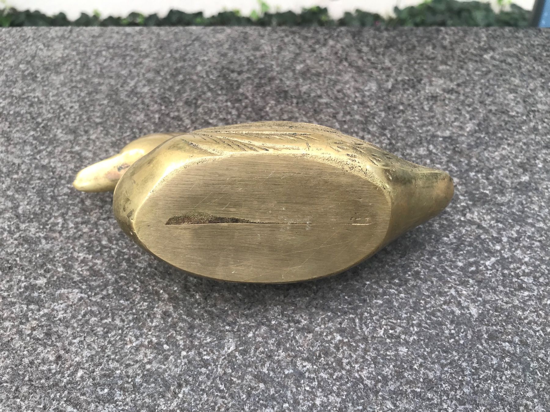 Figuren: Messing Ente, Vintage Deko-Objekt – Gebraucht aus Hittnau von Noppi 2