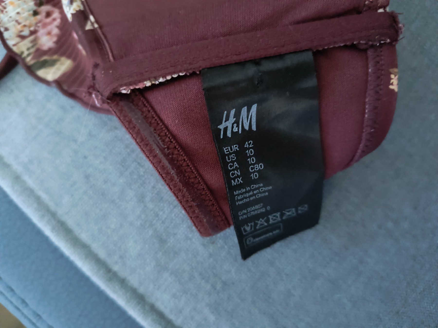 H&M Costumi da bagno & Bikini: H&M Bikini Set Grösse 42, Blumenmuster - Sommer, Strand! – Usato da Schöfflisdorf venduto da kin_2dp9 1