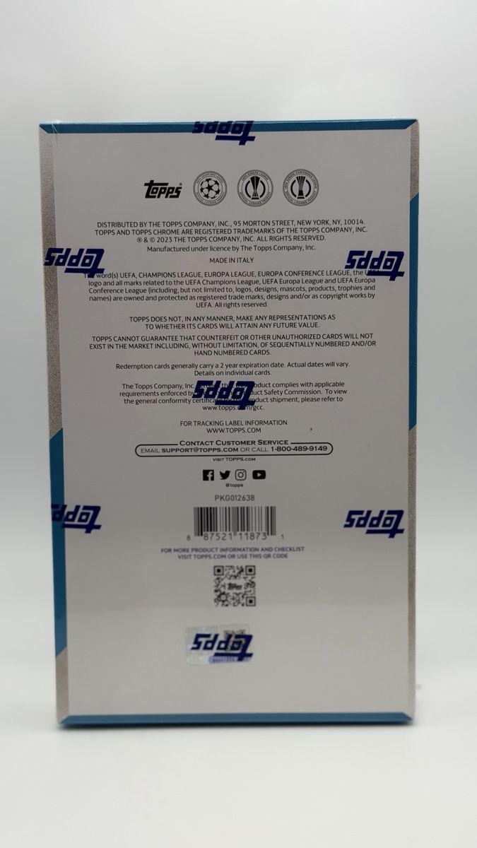 Topps Carte collezionabili: Topps Chrome UEFA / UCL - Saison 2022 / 2023 – Nuovo e nell'imballaggio originale da Bassersdorf venduto da Chromy-Vault 1