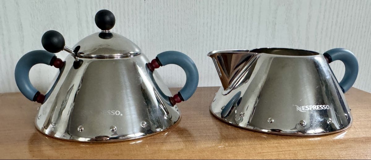 Alessi Zuccheriere: Zuckerdose & Rahmkrüglein ALESSI Nespresso – Usato da Rothrist venduto da Luckywinner 1