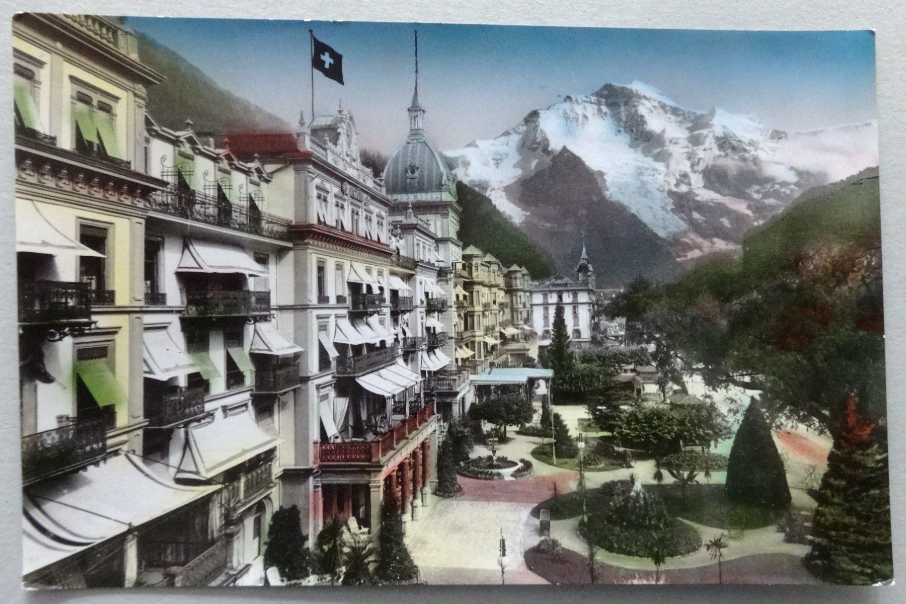 Cartoline postali: Interlaken, Höheweg – Usato da Fétigny venduto da Billy2miny
