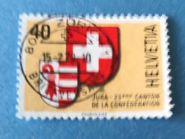 Nr.621 mit Stempel   Kanton Jura Wappen 1978  