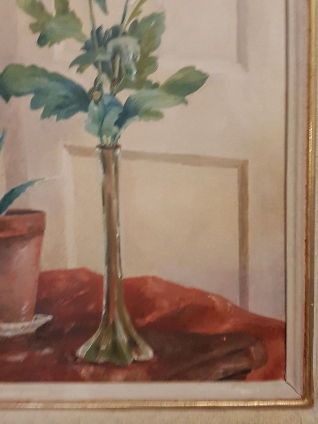 Dipinti: Ölgemälde Stillleben "Chrysanthemen" - signiert M. Berner – Usato da Glattbrugg venduto da casabelavista 6
