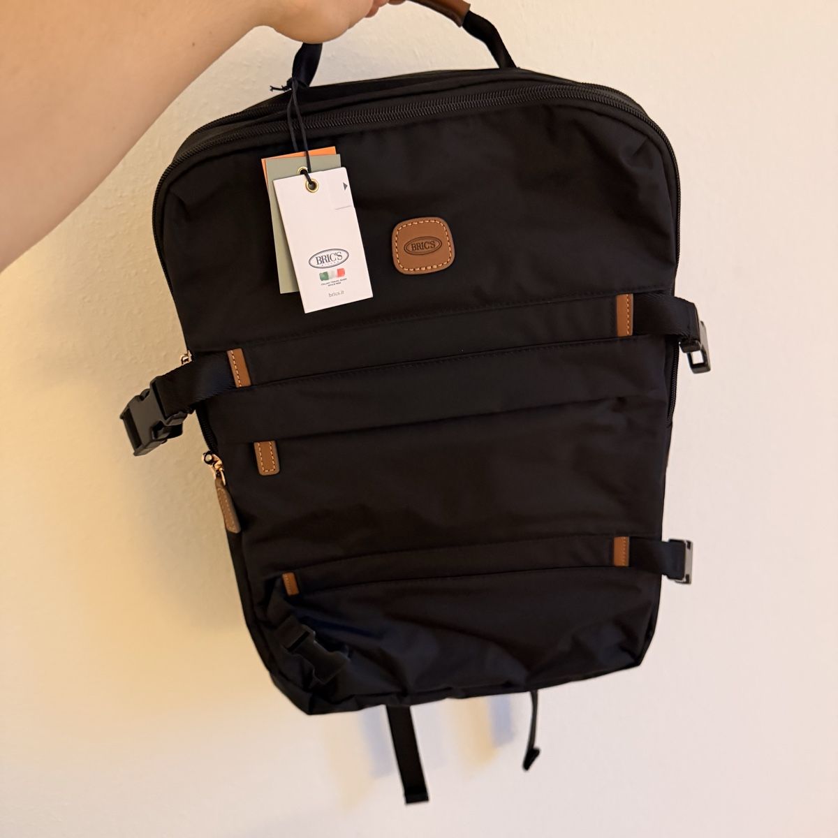 Brics Zaini: Bric’s Black Backpack New with Original Tags – Nuovo e nell'imballaggio originale da Zürich venduto da KPSLZRH 1