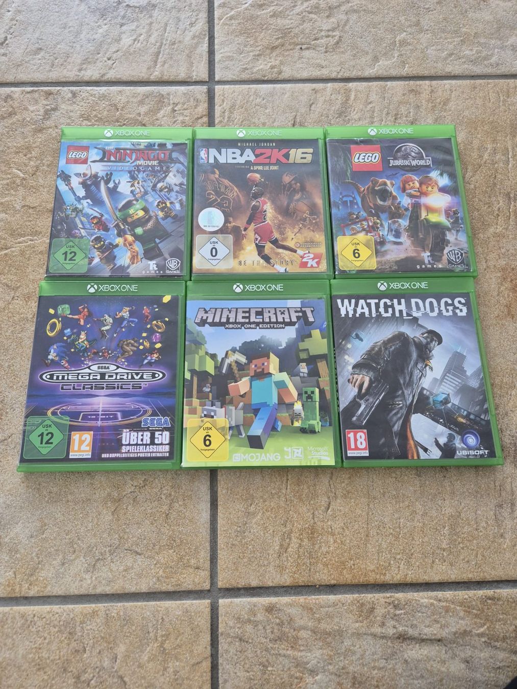 Giochi: X Box Games 6 Stück – Usato da Pfeffikon LU venduto da dmschaffi