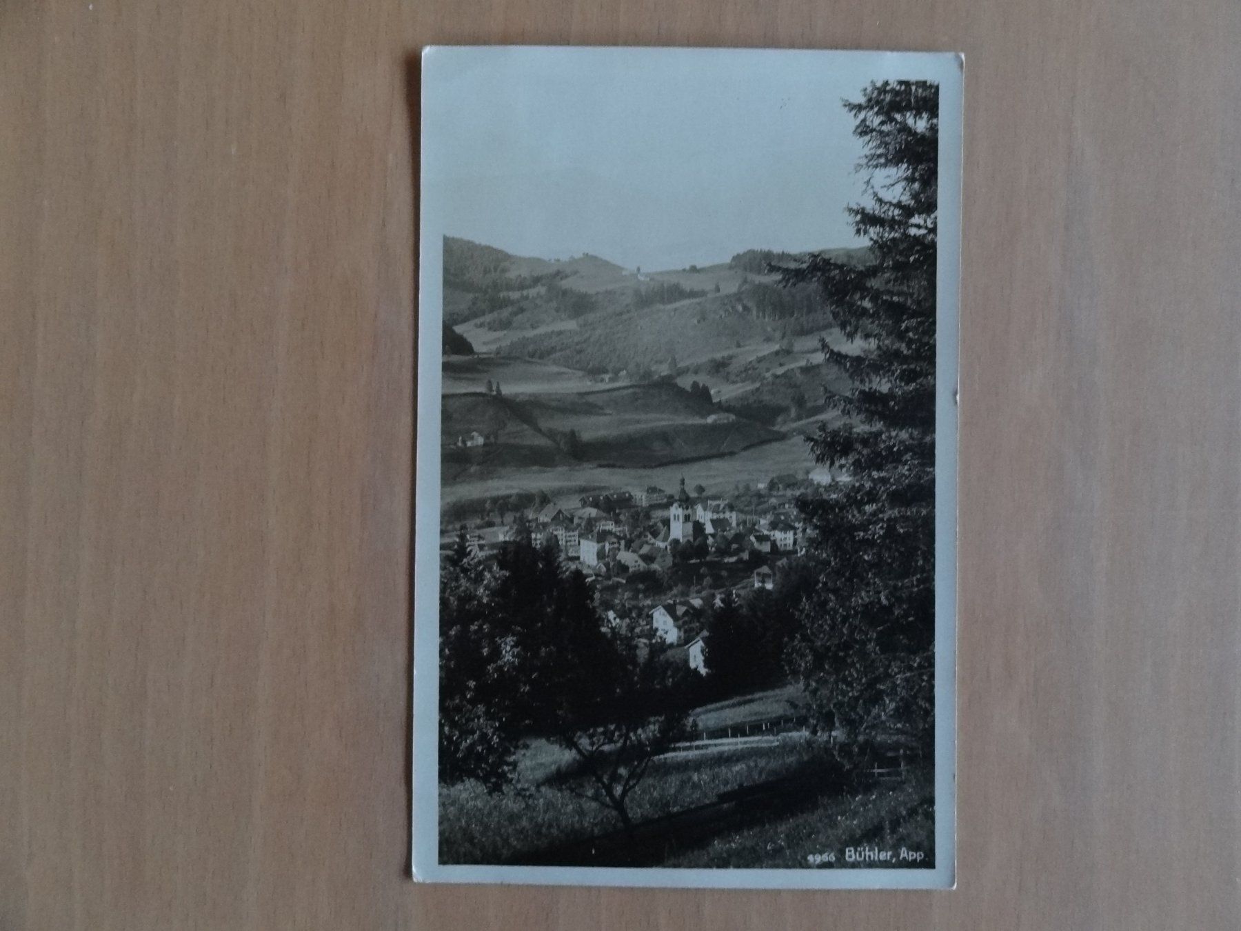 Cartoline postali: Bühler - Appenzell - 1933 – Usato da St Léonard venduto da Riglin