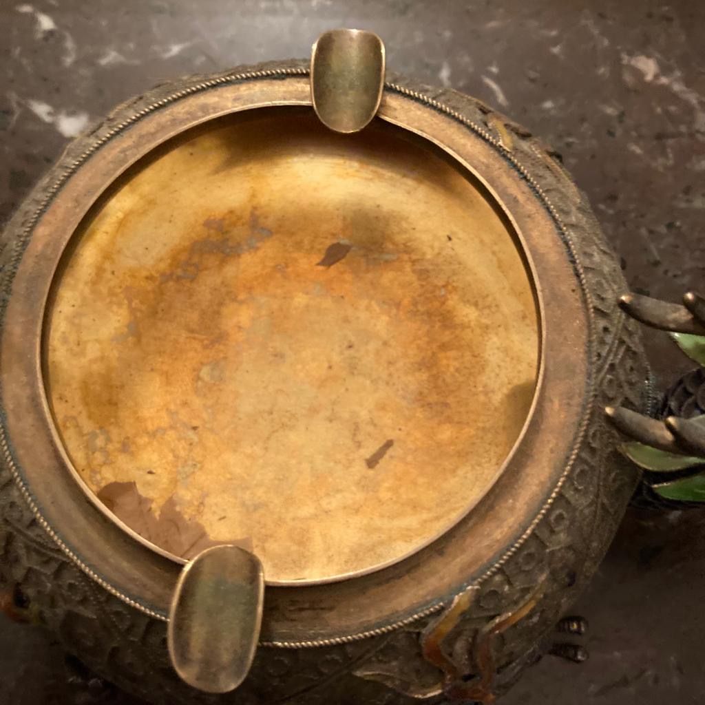 Portacenere: Cendrier bronze et laiton – Nuovo (secondo la descrizione) da Genève venduto da Carlottina5 7