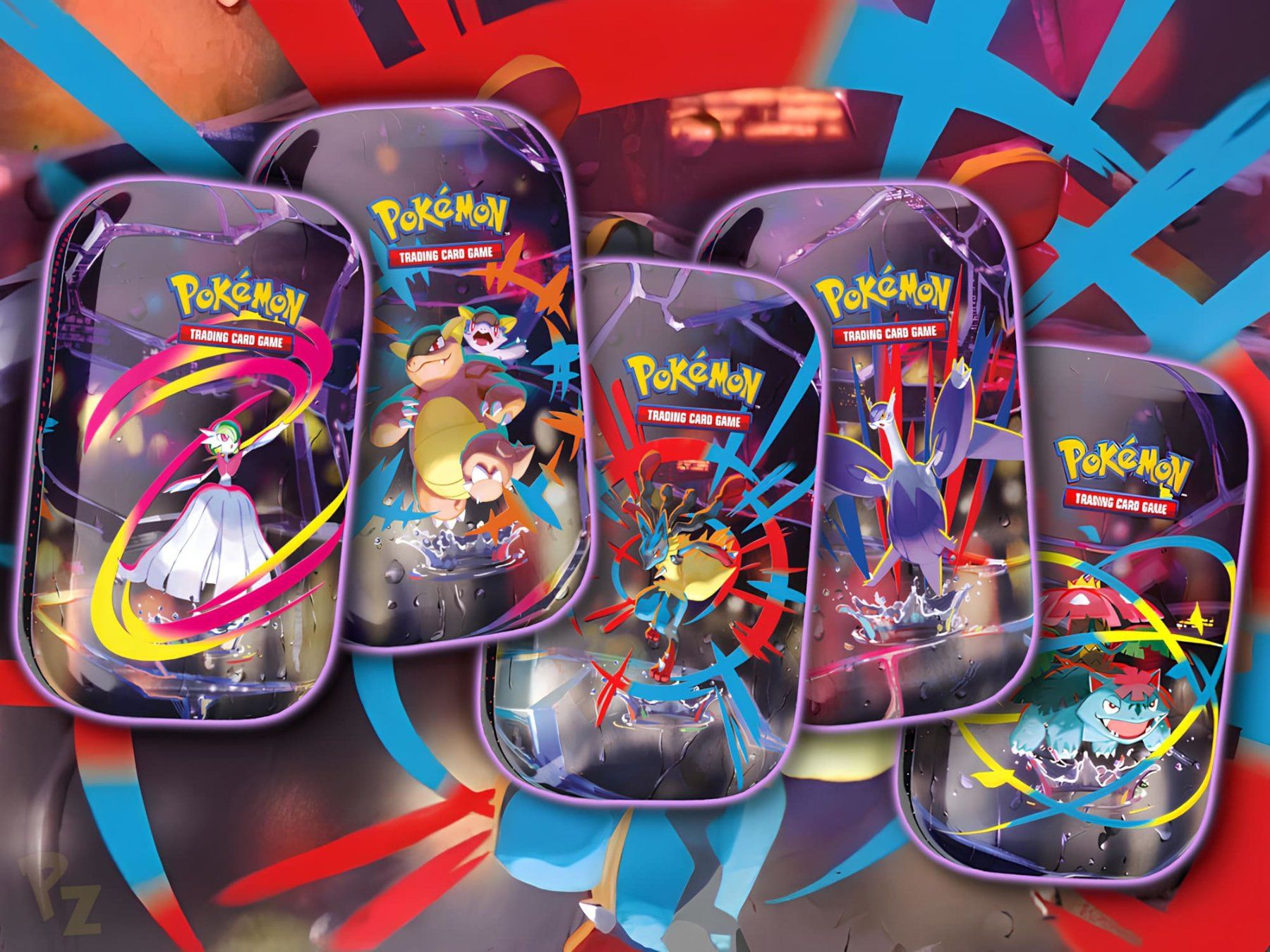 Pokémon Cartes à collectionner: Pokémon Mega Evolution 5x Mini Tins alle Artworks Englisch – Neuf avec emballage d'origine à Gossau SG par Bummelz 9