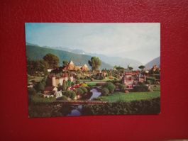 Melide Tessin Swiss Miniatur Schlösser Eisenbahn Gotthard