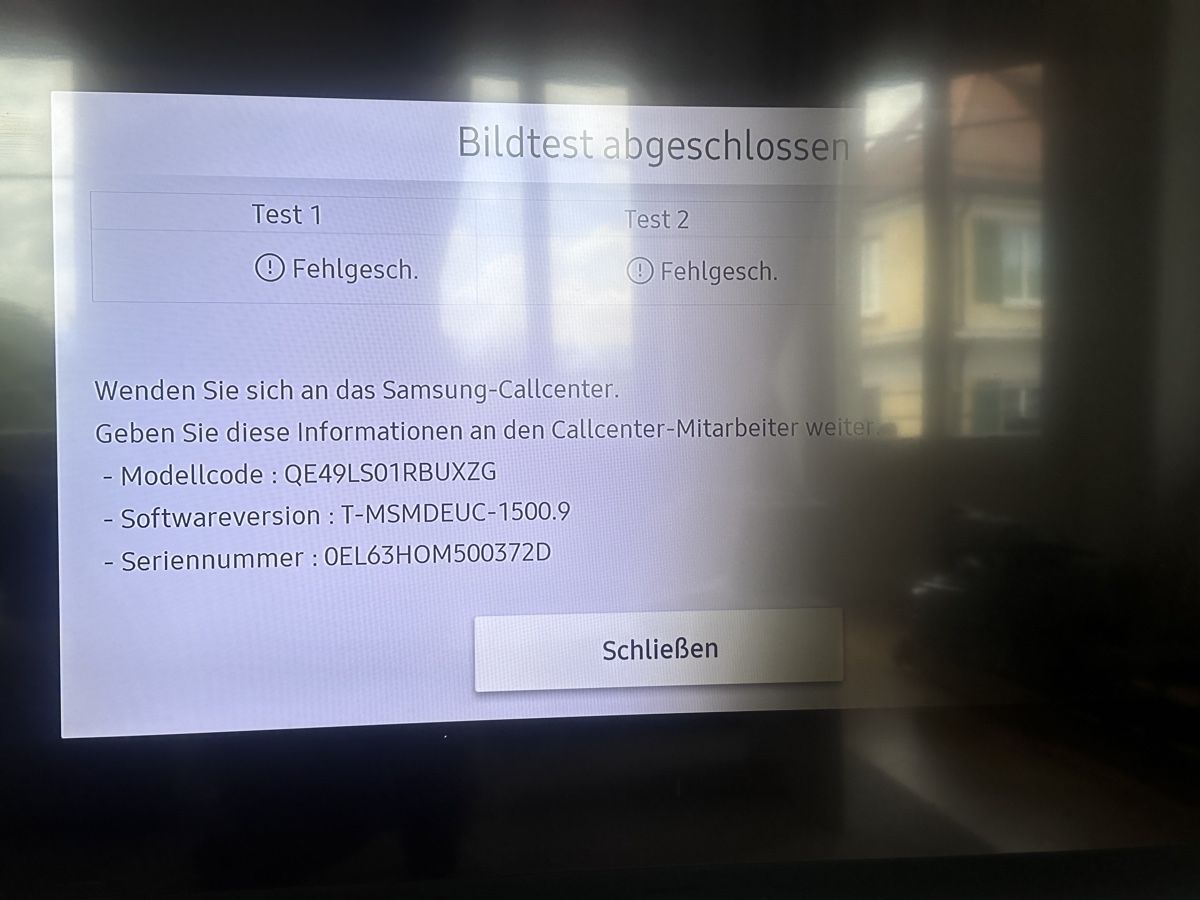 Fernseher: Smart TV Serif Samsung 49 Zoll – Defekt aus Fribourg von samsam04 4