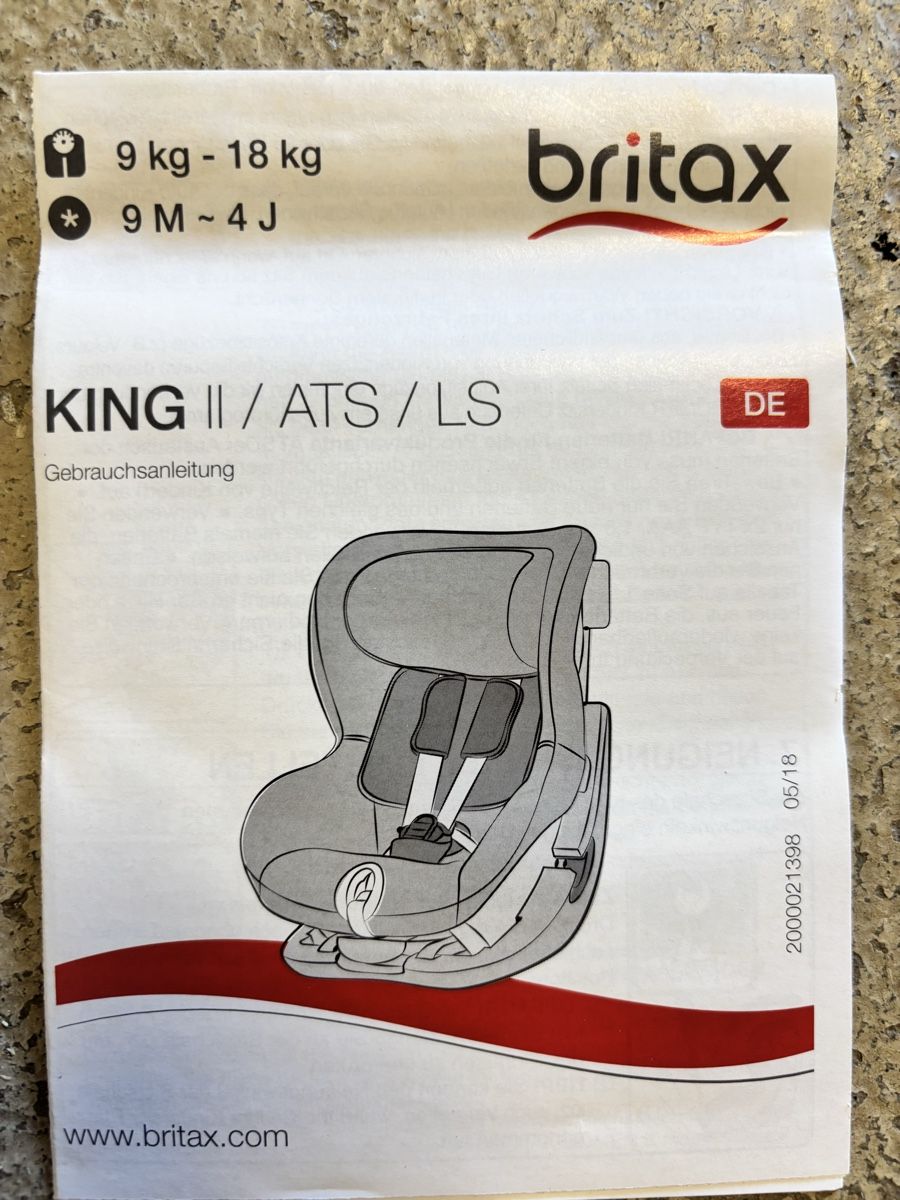 Britax Römer Auto-Kindersitze: Britax Römer King ll – Gebraucht aus Rothrist von BOA 3